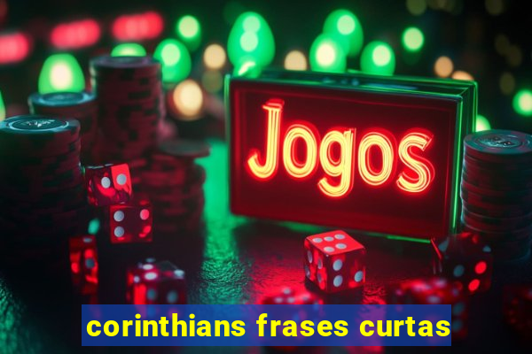 corinthians frases curtas